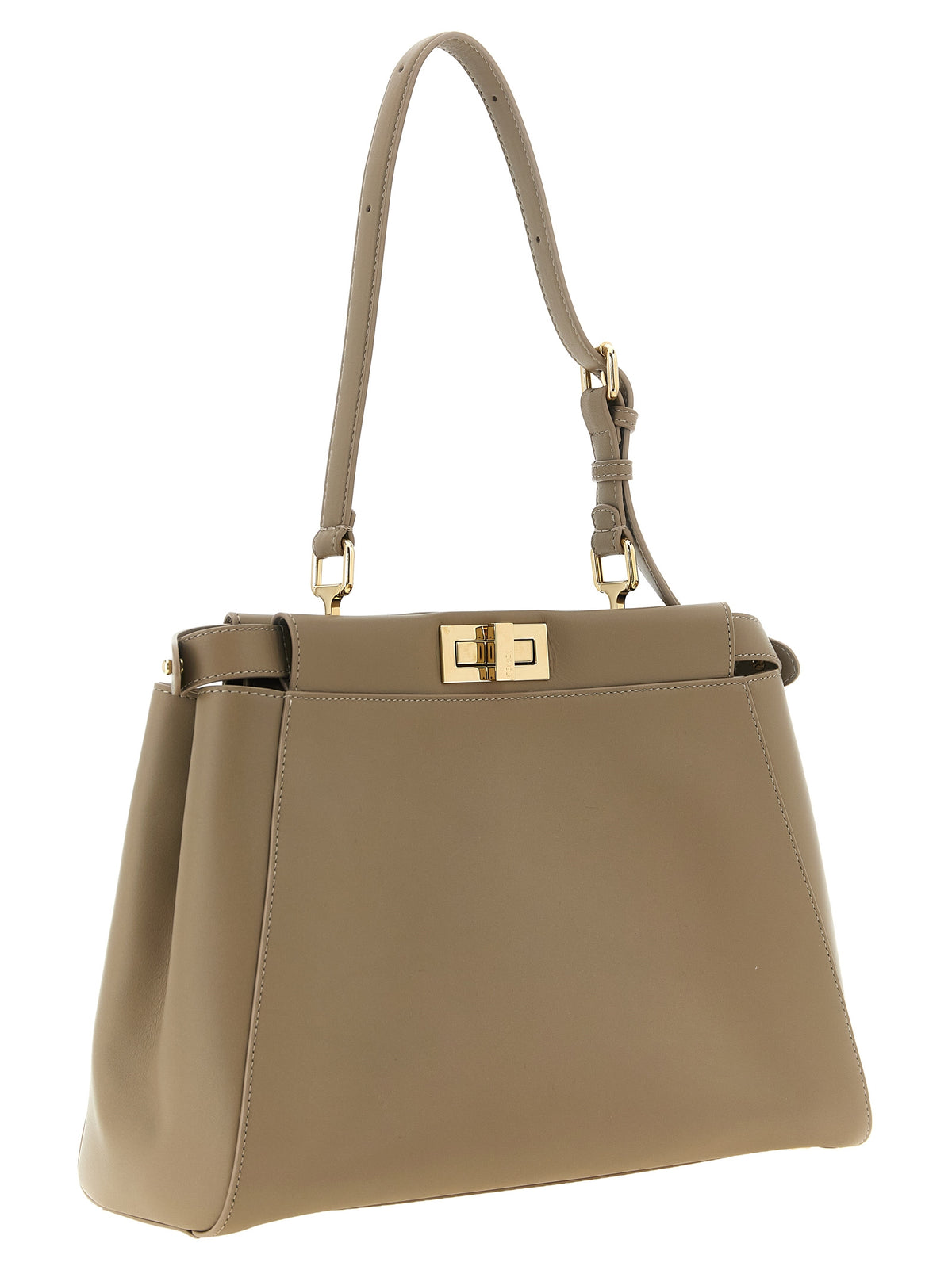 Bolso al hombro My Peekaboo mediano en piel de becerro