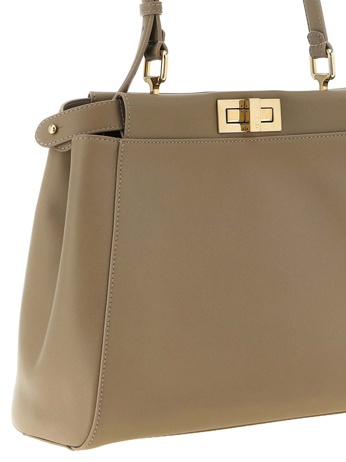 Bolso al hombro My Peekaboo mediano en piel de becerro