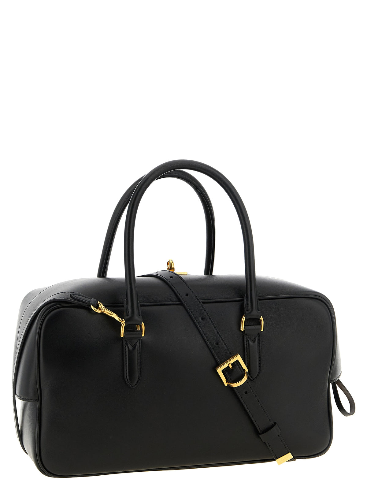 Le 7 Medium Bowling Bag in Lambskin