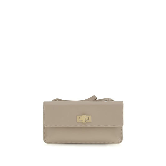 Cartera Peekaboo con correa en piel de becerro