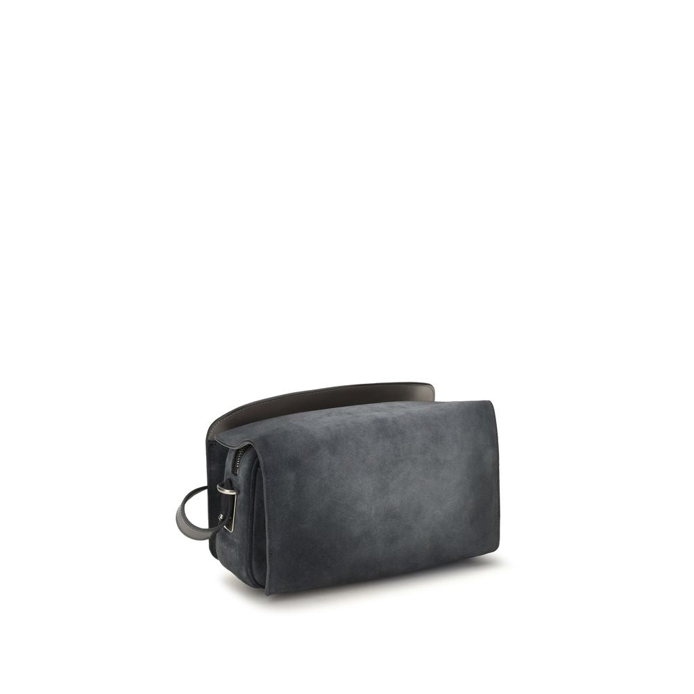 Sac porté épaule Le 7 moyen en daim