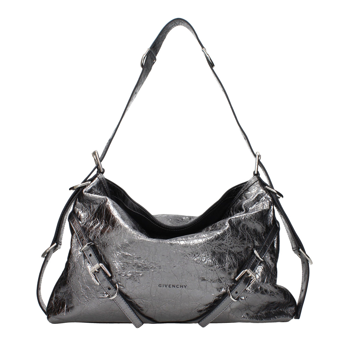 Voyou Medium Bag in Laminated Lambskin