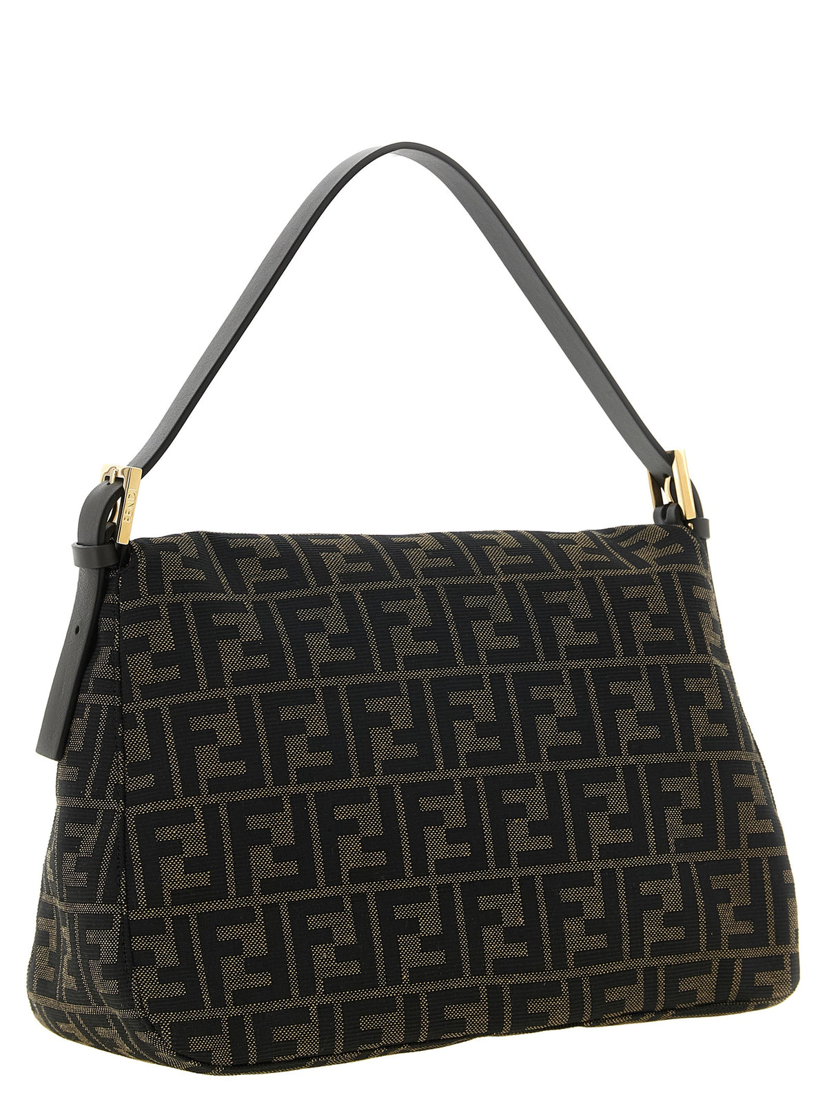 Bolso al hombro Flap 26325 en tejido jacquard