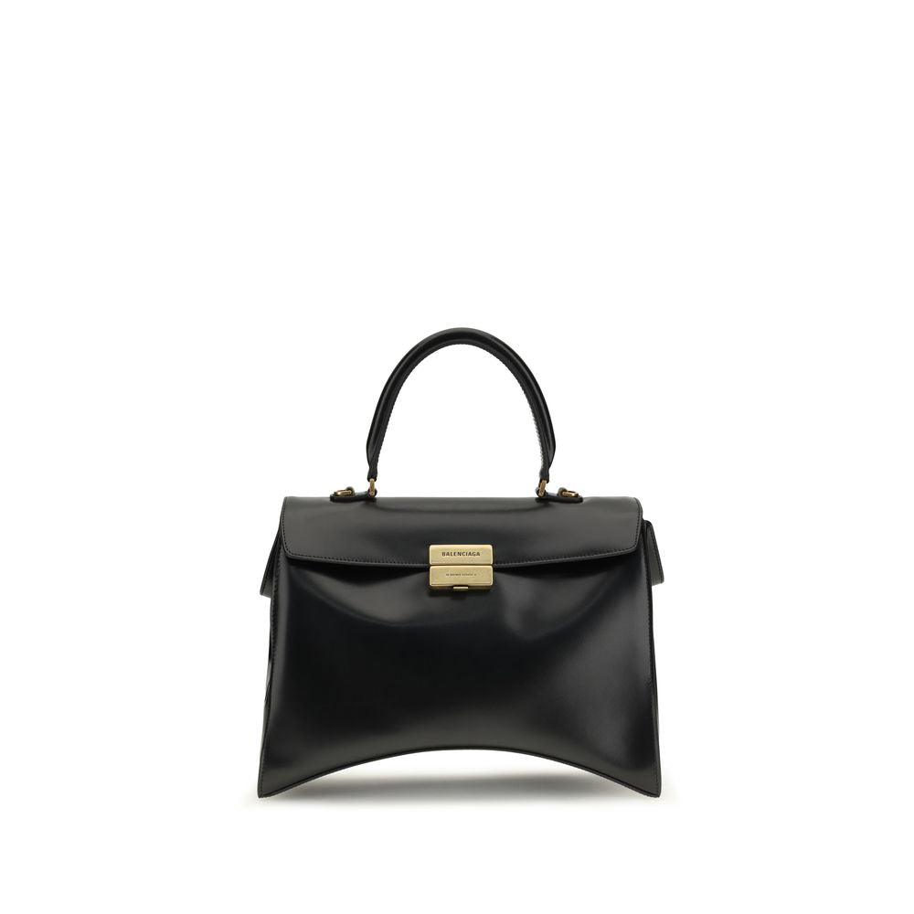 Sac porté main Hourglass Avenue moyen en cuir de veau