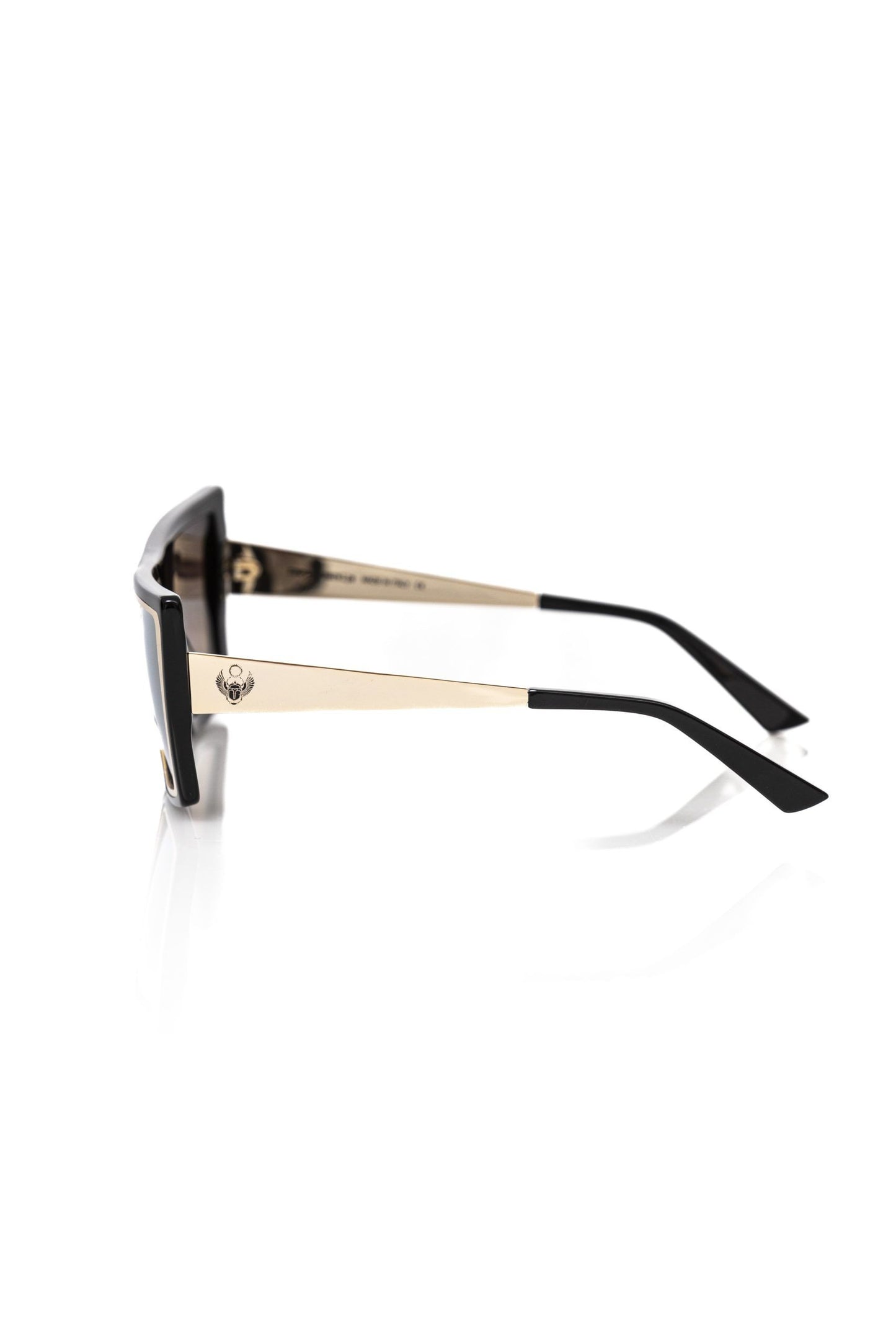 Lunettes de soleil pour femme en acétate noir