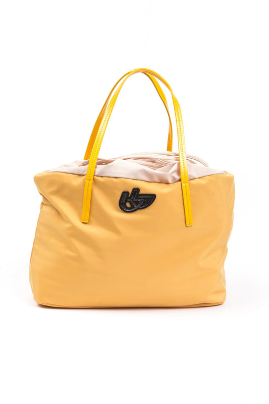 Sac à main femme en polyester jaune