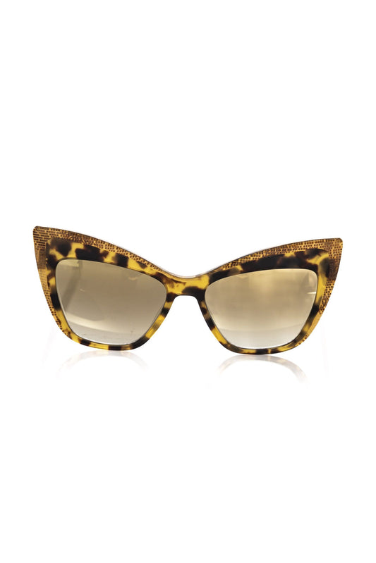 Lunettes de soleil pour femmes en acétate marron