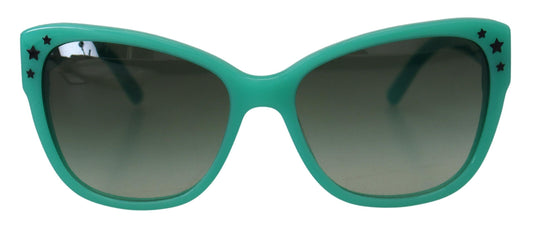 Lunettes de soleil carrées énigmatiques à motif étoilé
