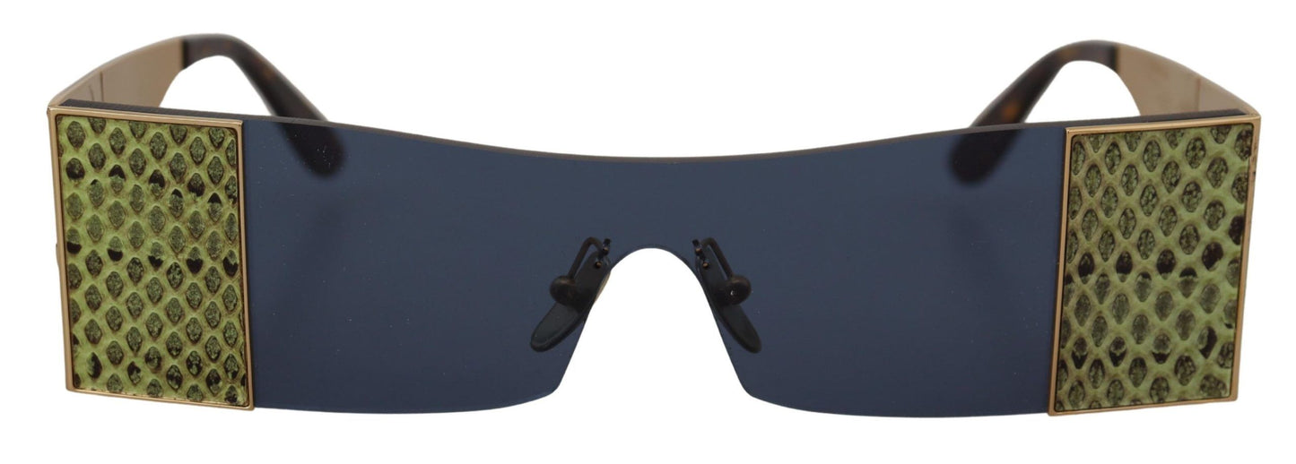 Lunettes élégantes aux teintes métalliques