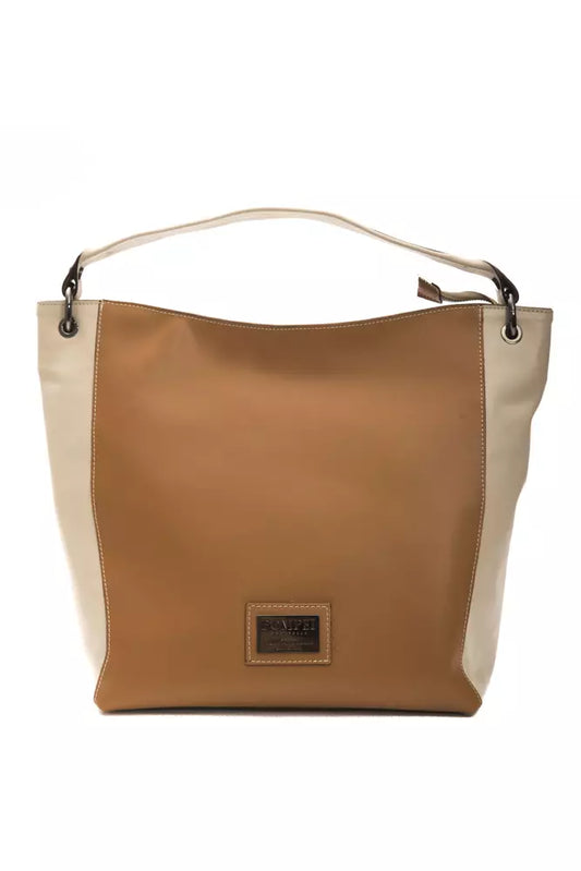 Large Shoulder Bag in Leather
