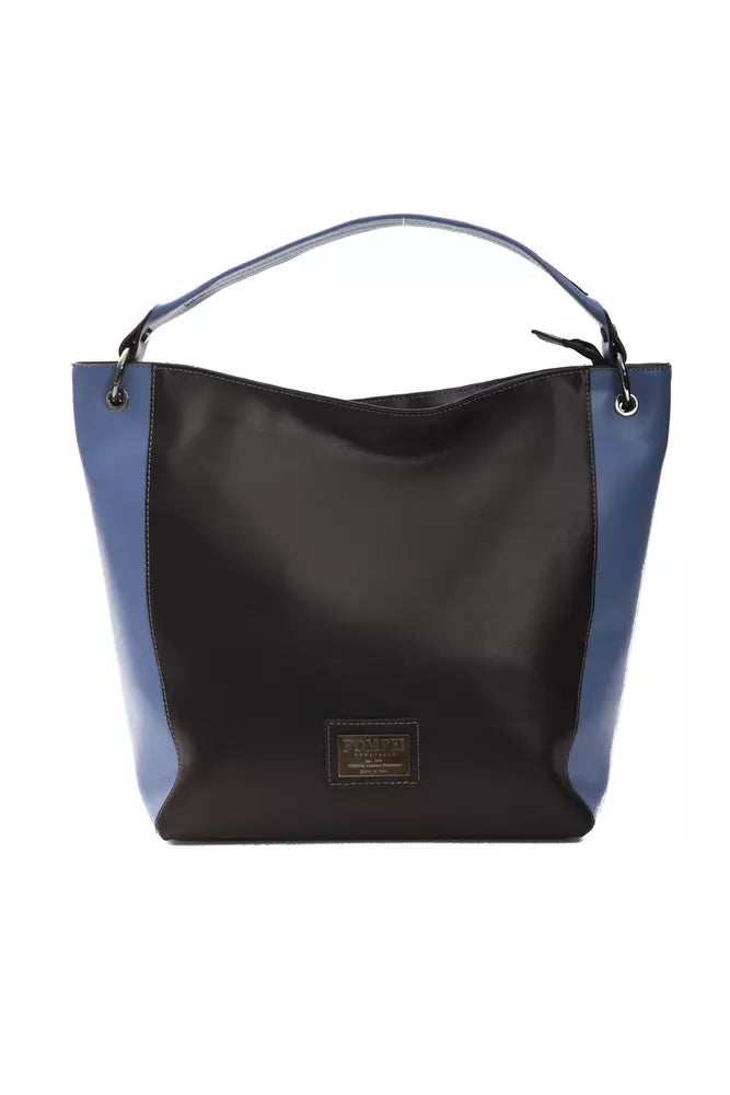 Large Shoulder Bag in Leather