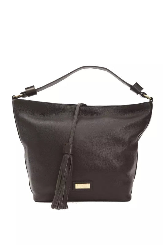 Large Shoulder Bag in Leather