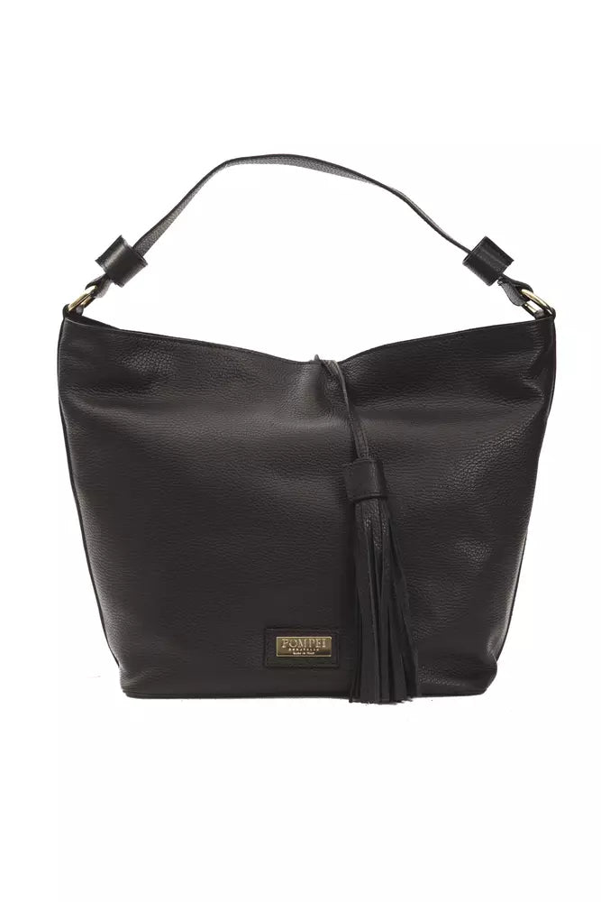 Large Shoulder Bag in Leather