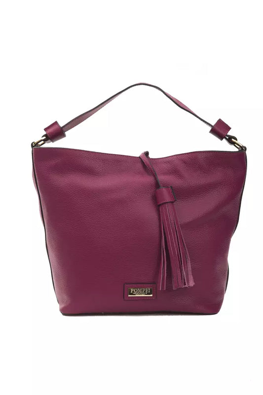Large Shoulder Bag in Leather