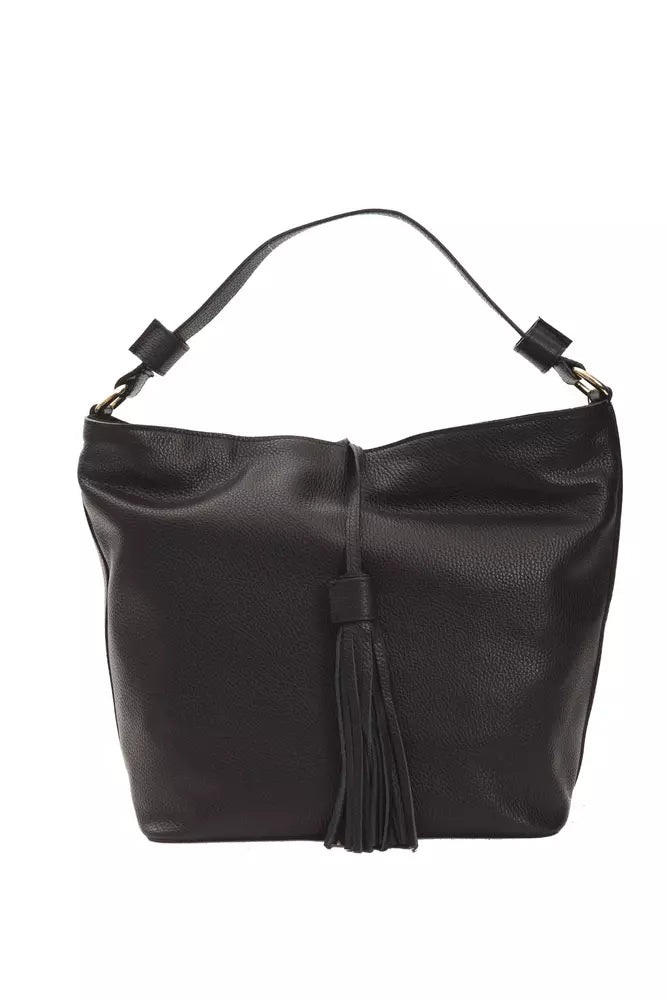 Large Shoulder Bag in Leather