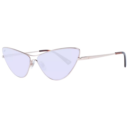 Gafas de sol de oro rosa para mujer