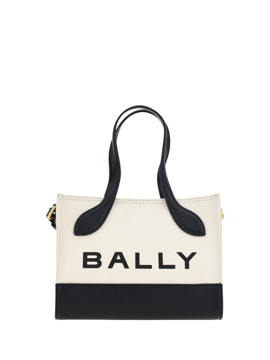 Bar Keep On XS Minibag in Natural and Black Fabric