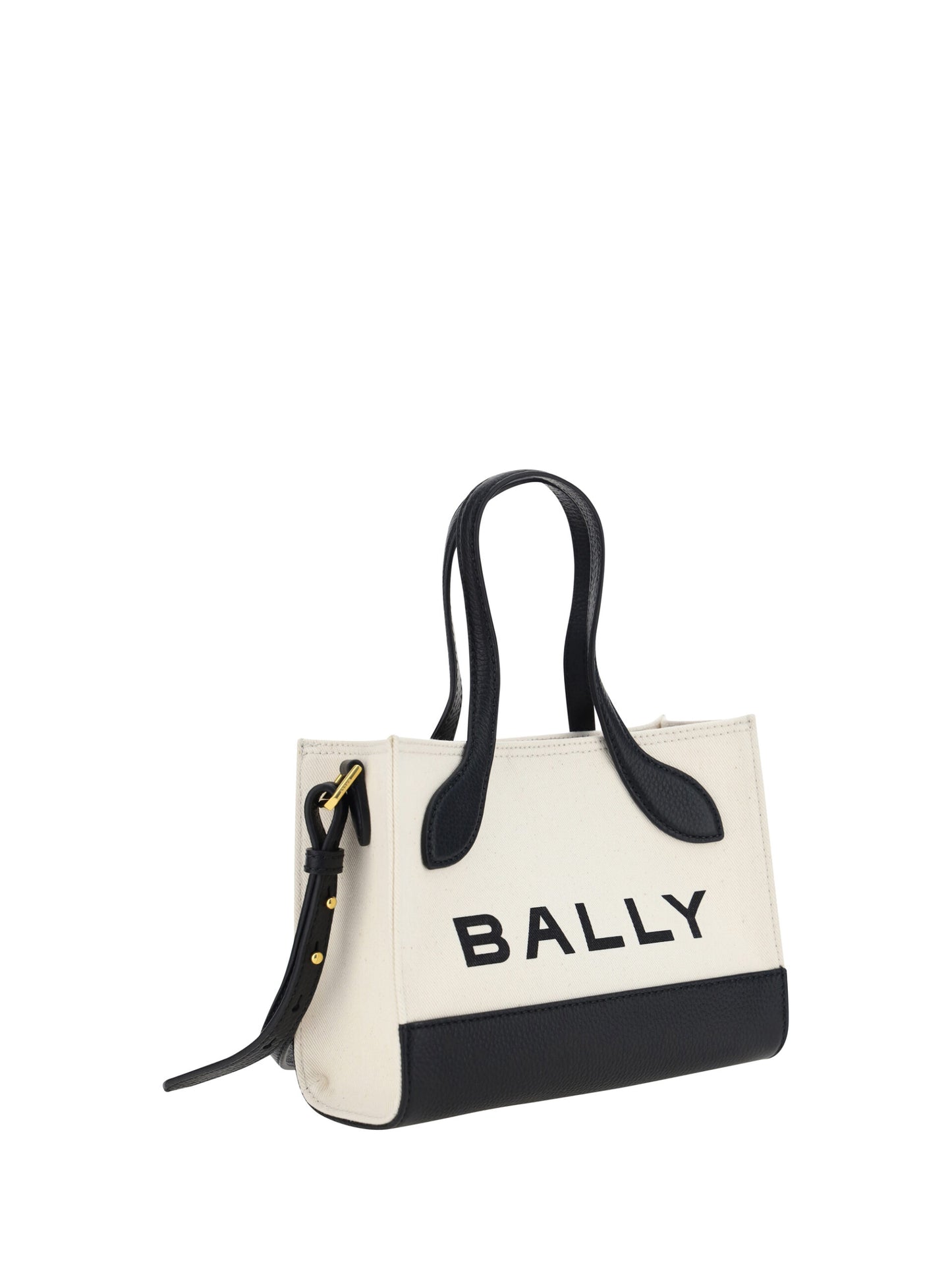 Bar Keep On XS Minibag in Natural and Black Fabric