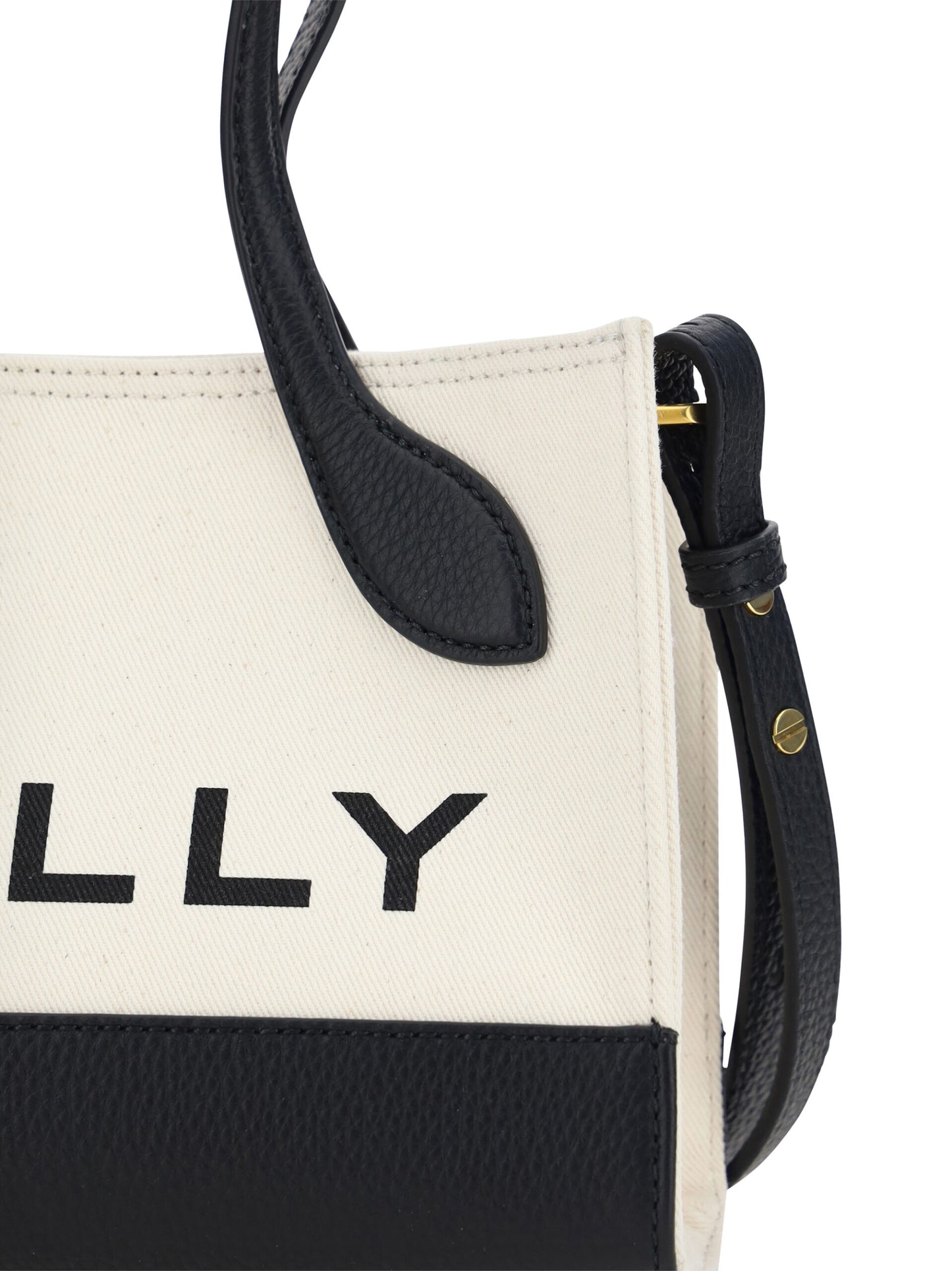 Bar Keep On XS Minibag in Natural and Black Fabric