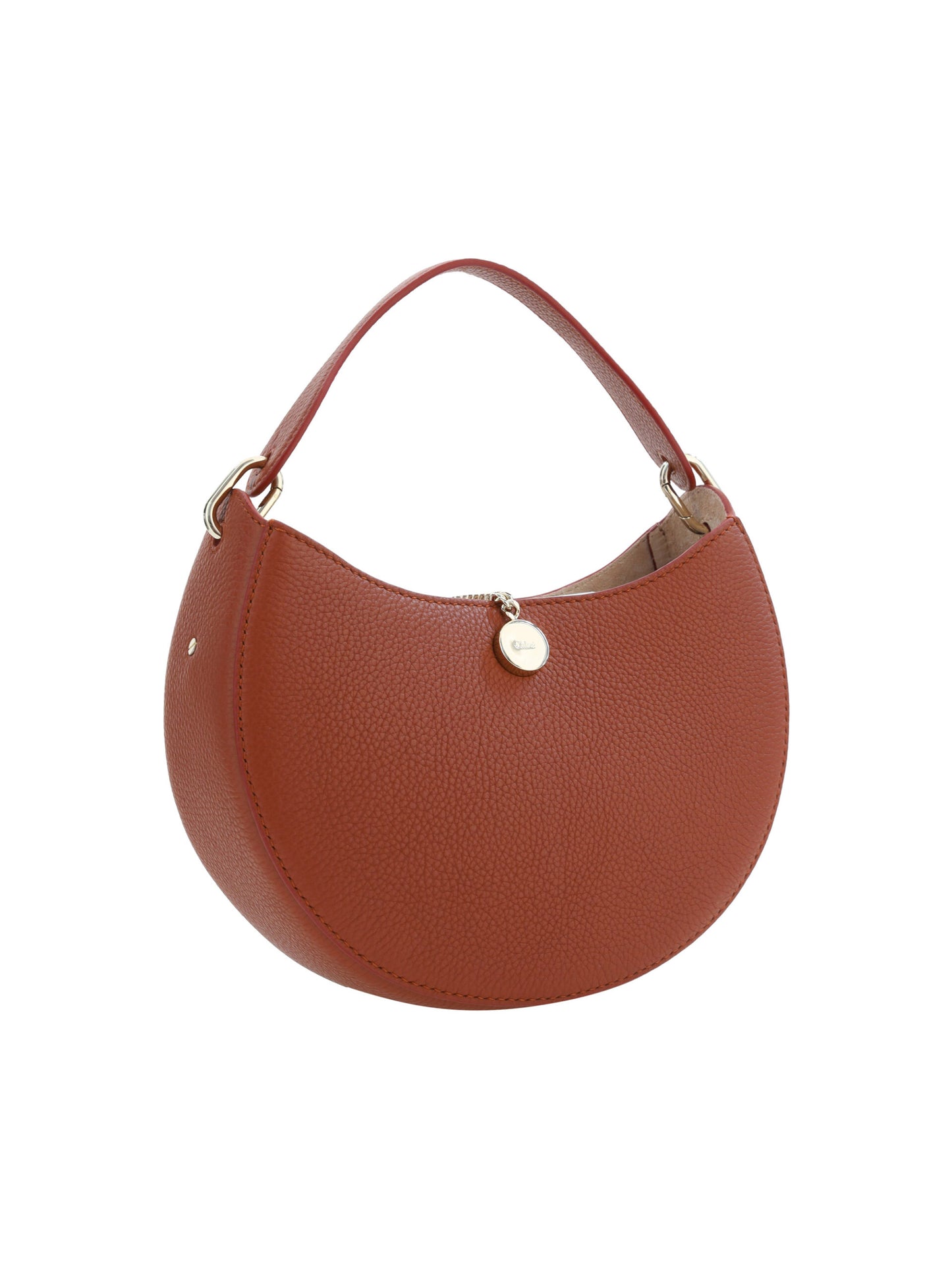Small Arlène Shoulder Bag in Grained Leather