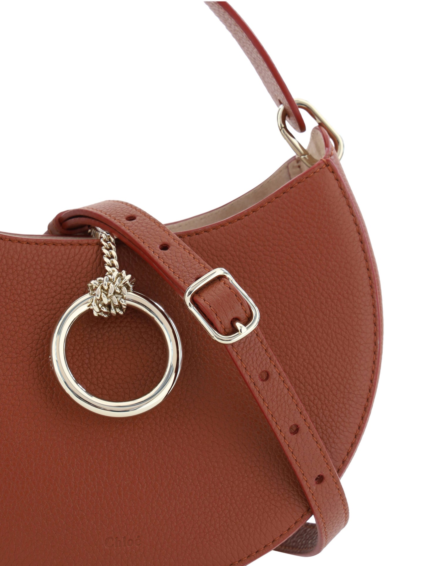 Small Arlène Shoulder Bag in Grained Leather