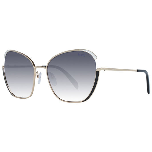 Gafas de sol doradas para mujer