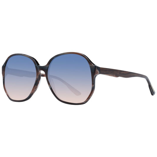 Lunettes de soleil marron pour femmes