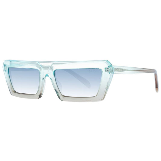 Lunettes de soleil turquoise pour femmes
