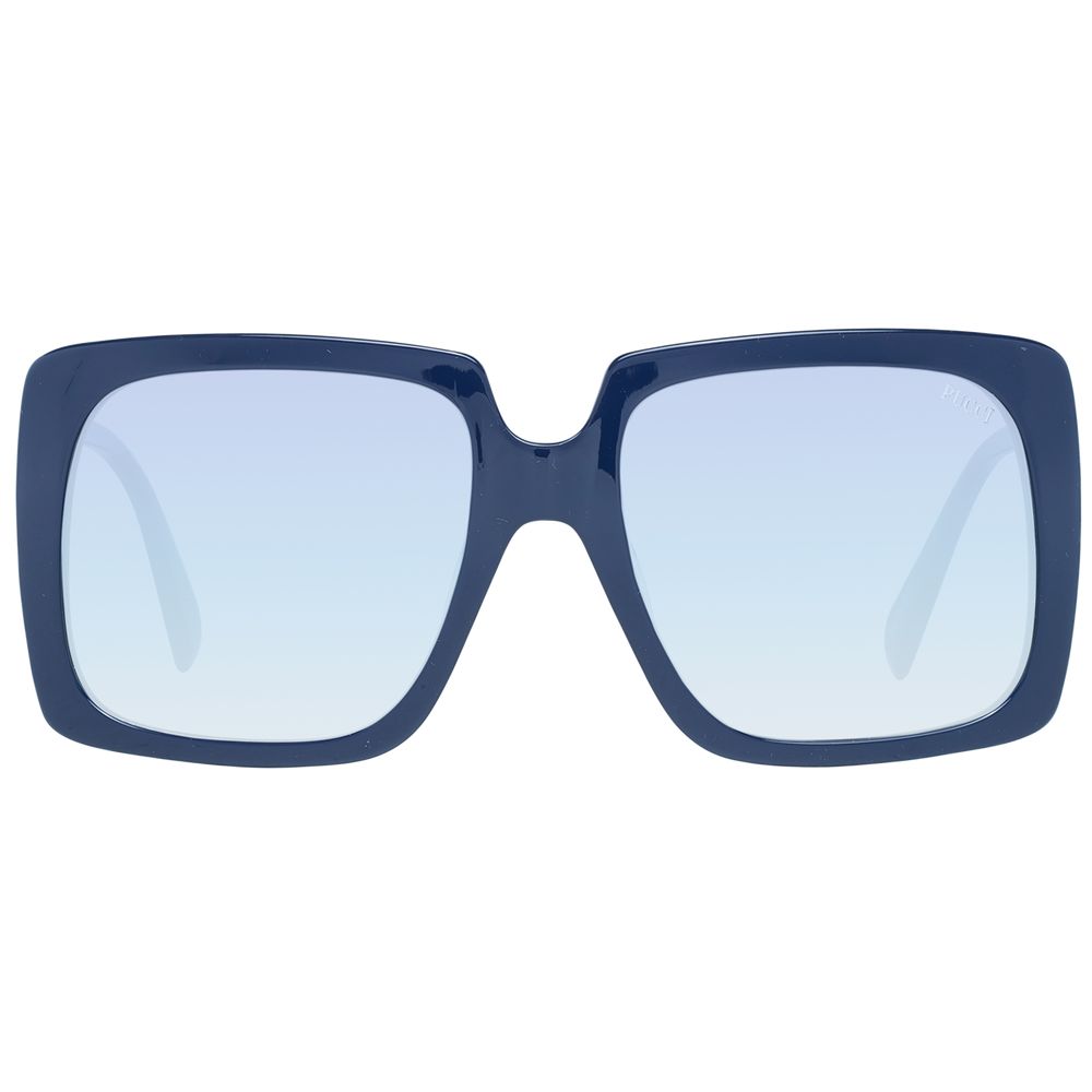 Lunettes de soleil bleues pour femmes