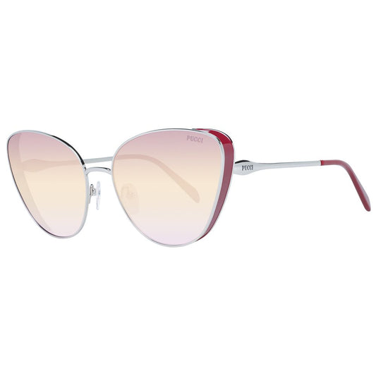Gafas de sol plateadas para mujer