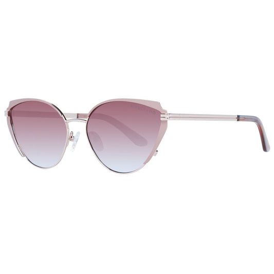 Gafas de sol de oro rosa para mujer