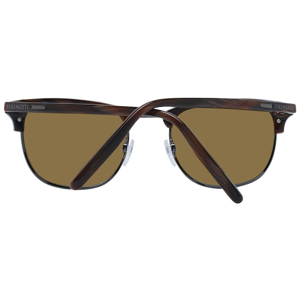 Lunettes de soleil unisexes marron