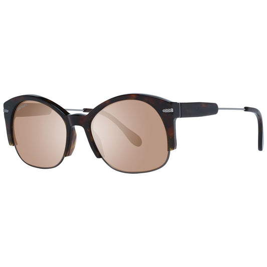 Lunettes de soleil unisexes marron