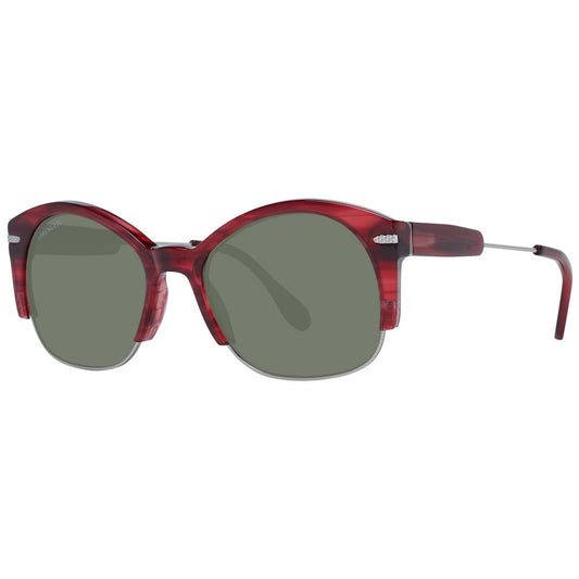 Lunettes de soleil unisexes rouges