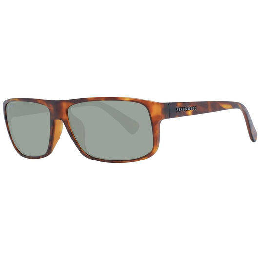 Lunettes de soleil unisexes marron