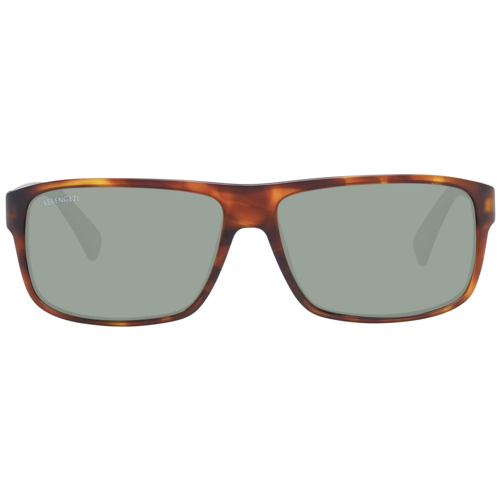 Lunettes de soleil unisexes marron