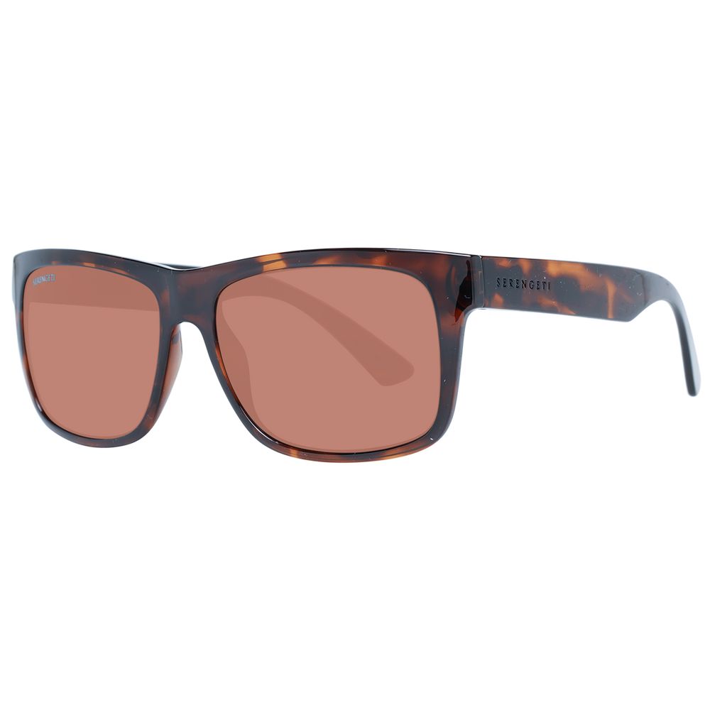 Lunettes de soleil unisexes marron