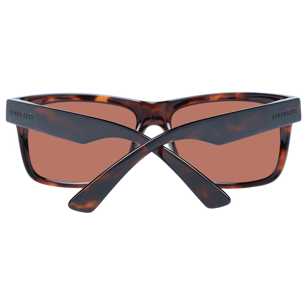 Lunettes de soleil unisexes marron