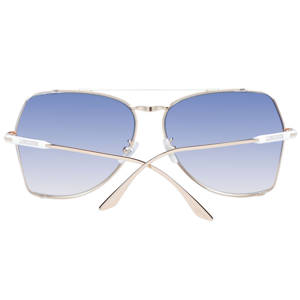 Gafas de sol doradas para mujer