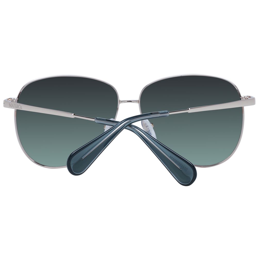 Gafas de sol de oro rosa para mujer