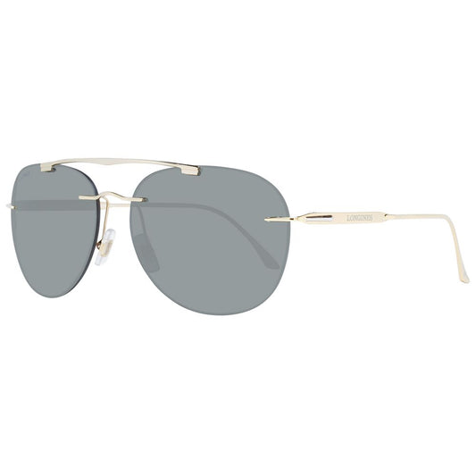 Lunettes de soleil dorées pour hommes