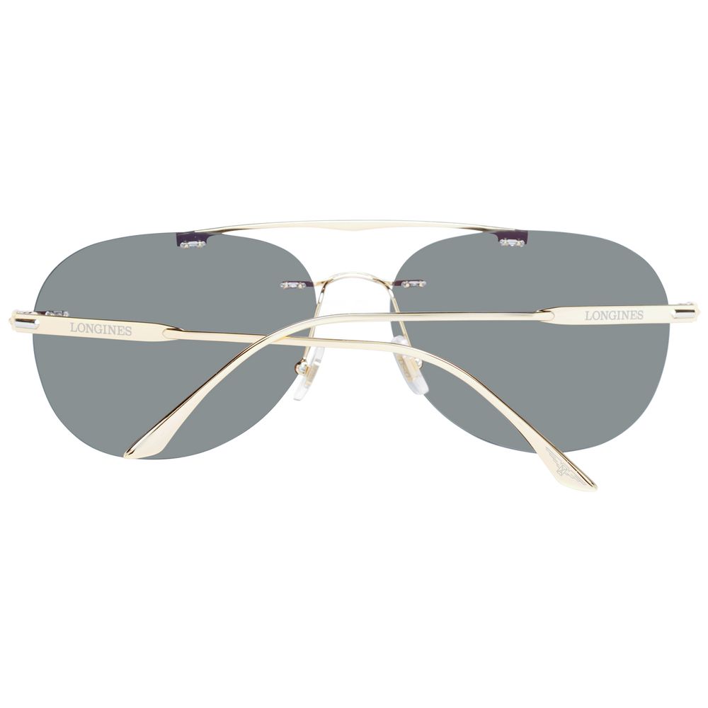 Gafas de sol doradas para hombre