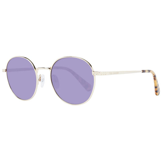 Gafas de sol doradas para mujer