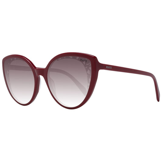 Lunettes de soleil rouges pour femmes