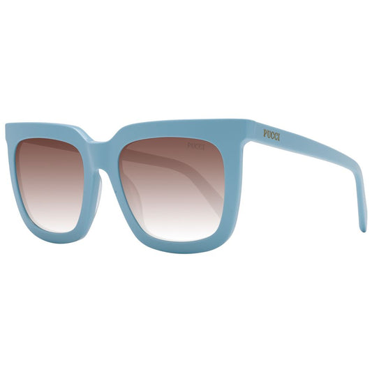 Lunettes de soleil bleues pour femmes