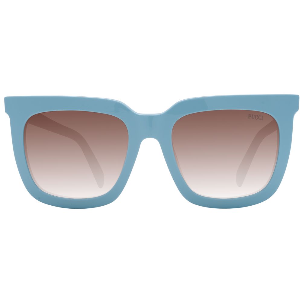 Lunettes de soleil bleues pour femmes