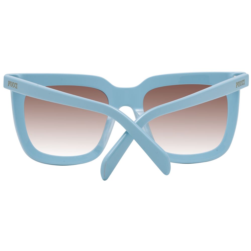 Lunettes de soleil bleues pour femmes