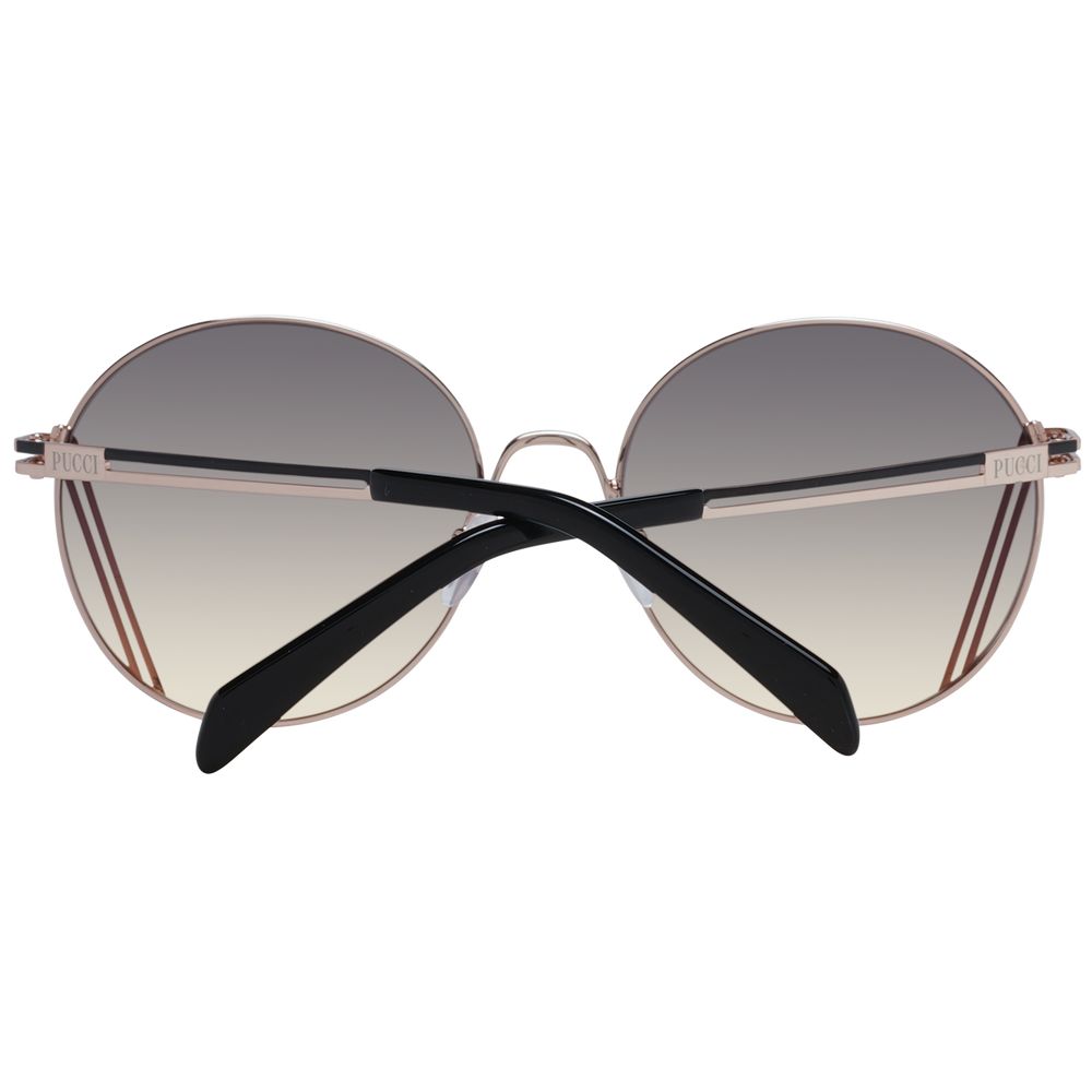 Lunettes de soleil pour femmes en or rose