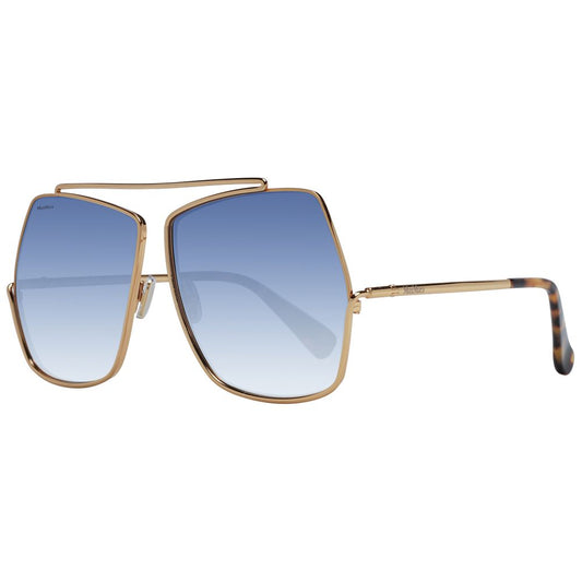 Gafas de sol doradas para mujer
