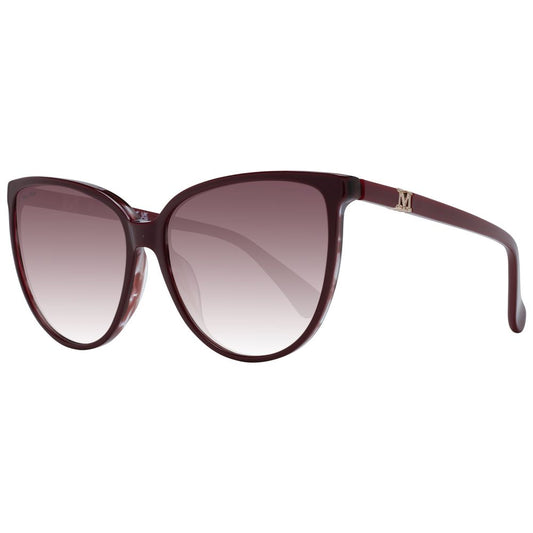Lunettes de soleil bordeaux pour femmes